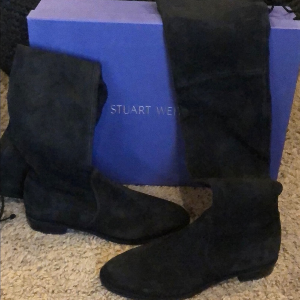 Stuart Weitzman “Lowland” over the knee boots sz 8
